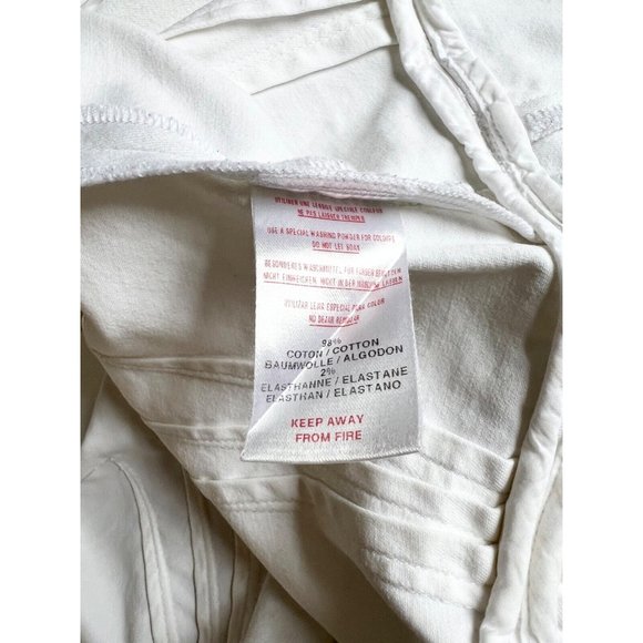 Vtg Christian Dior White Denim Jacket SIze S Classic Signature Waisted - Picture 12 of 16